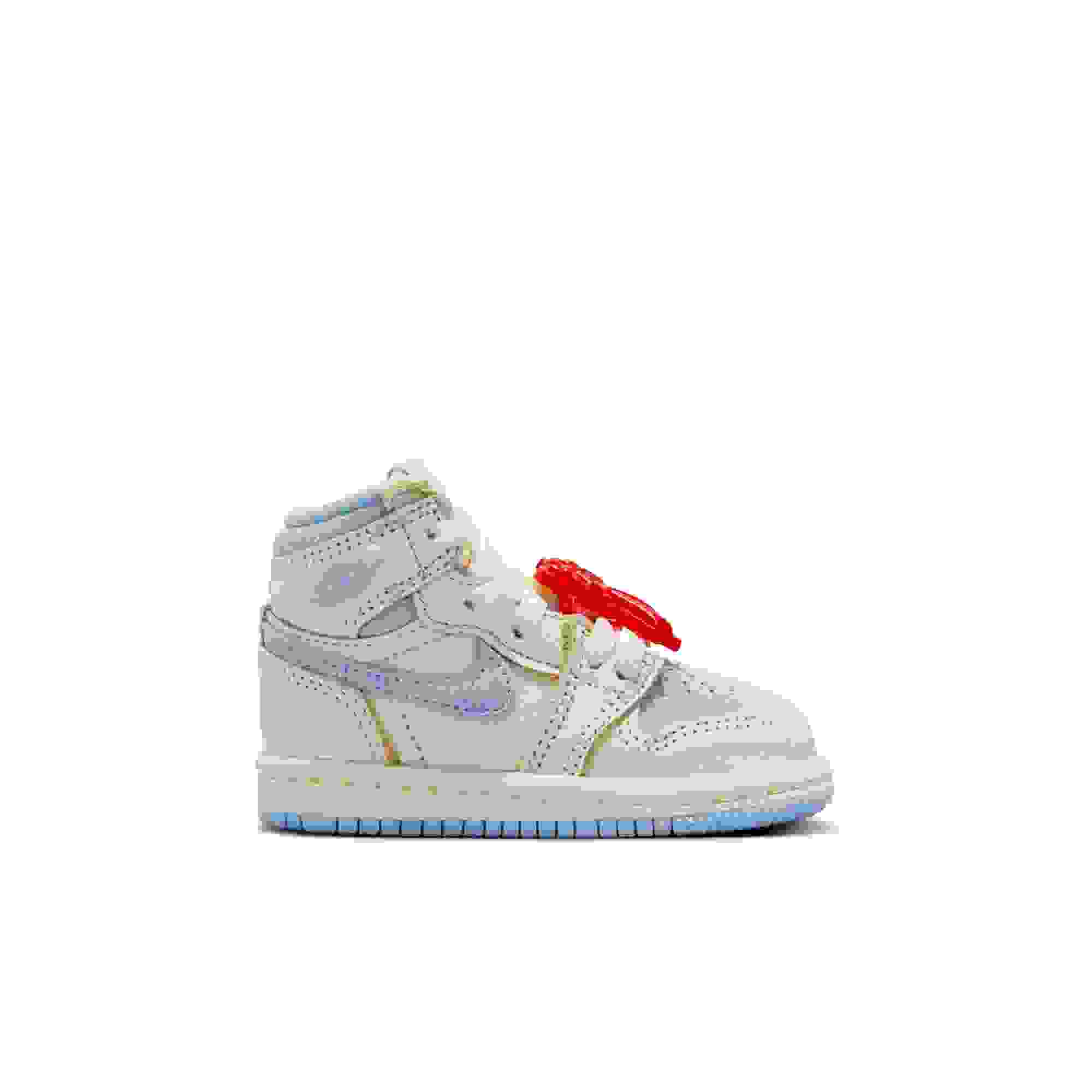 Jordan 1 Retro High OG Toddler Girls' “Psychic Blue” Shoe